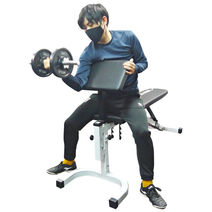 楽天市場】インクラインデクラインベンチ ≪アームカール・レッグ  