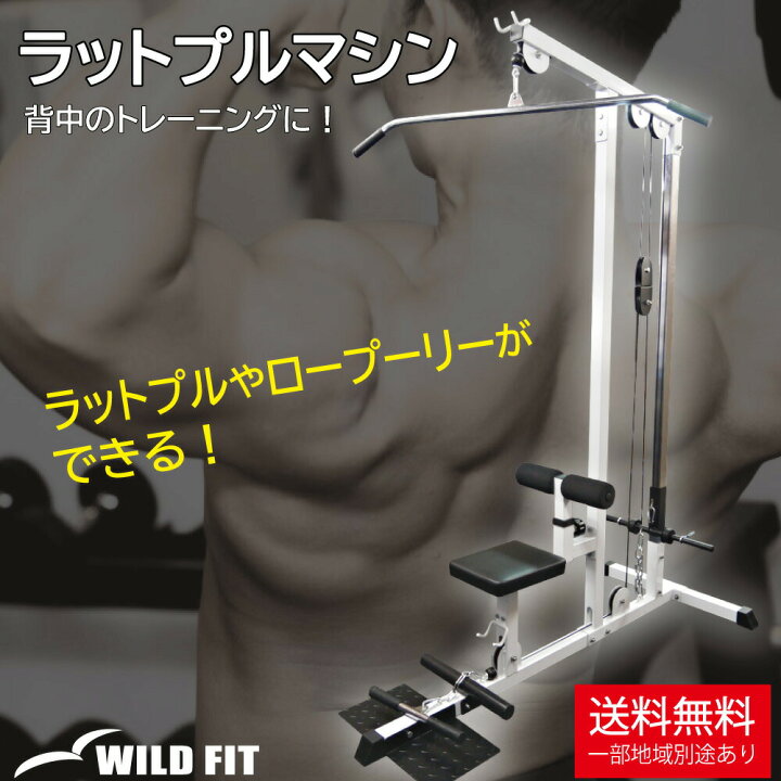 楽天市場】WILD FIT ワイルドフィット ラットプル マシン Φ28送料無料 