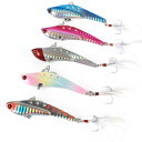 【送料無料 コスパ最強爆釣 ジグ 】Wild Scene メタルバイブ 5個セット ルアー BOX 付属 18g 7.5cm / 25g 7.5cm / 30g...