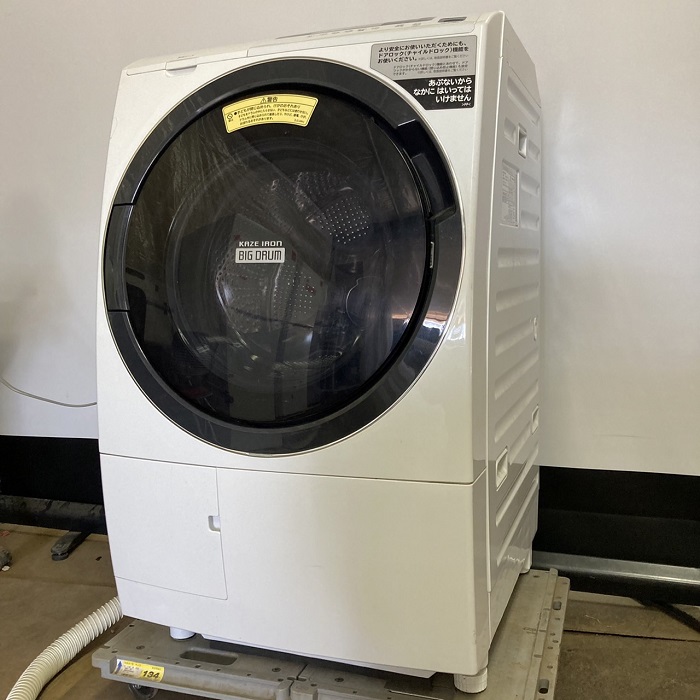 楽天市場】NO.38 日立 BD-SG100CL 洗濯10kg/乾燥6kg 左開き 2018年製