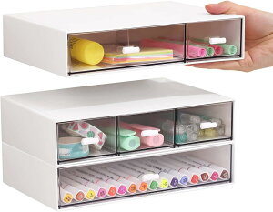 ���[�{�b�N�X 3�i ���� �g�ݍ��킹���R �����o�� ���ϕi���[�{�b�N�X ���r���O�|�X�g ��㏬������ �f�X�N���[ ���ރP�[�X (�z���C�g)