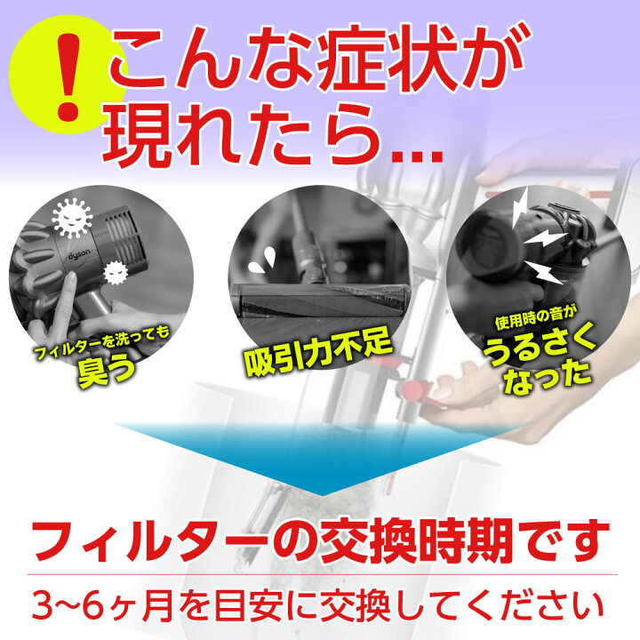 楽天市場】ダイソン用 フィルター 掃除機 SV14,SV15 (V11) 【970013-02 