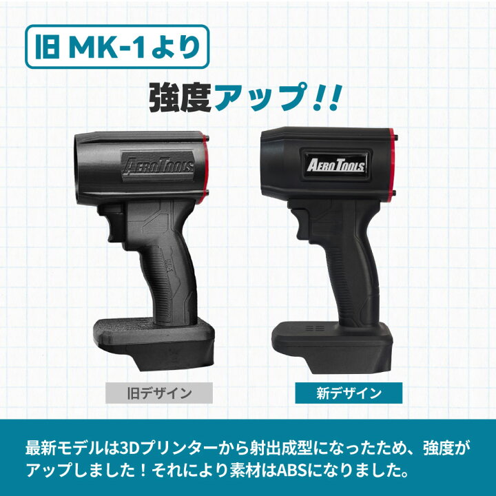 楽天市場】エアロツールズ 超強力 ブロワー MK-1 | 洗車 充電式 小型 
