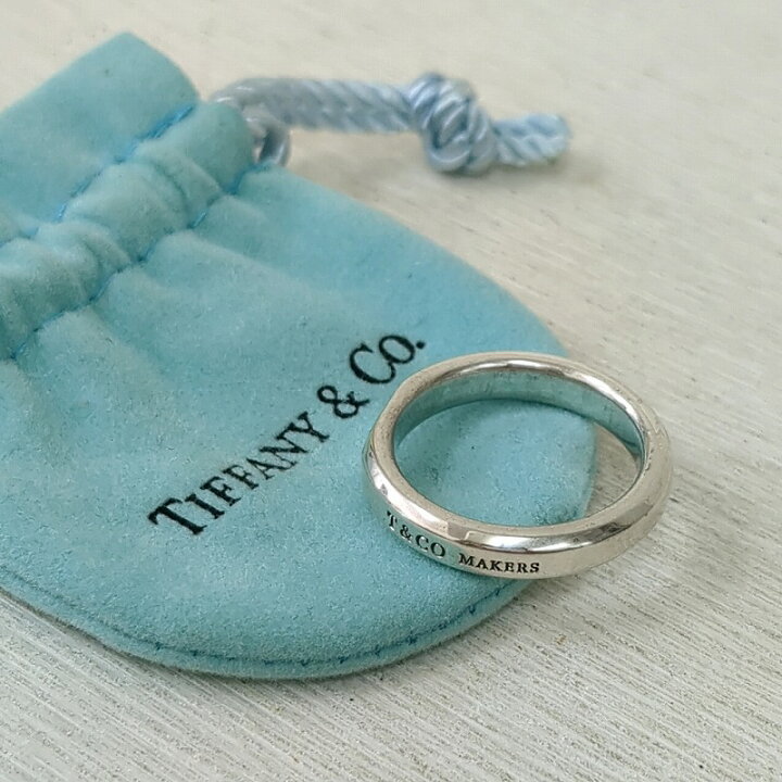 楽天市場】TIFFANY ティファニー メイカーズ スライス リング 指輪 
