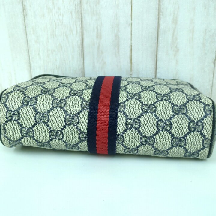 楽天市場】GUCCI グッチ パフューム ポーチ GG シェリーライン PVC 