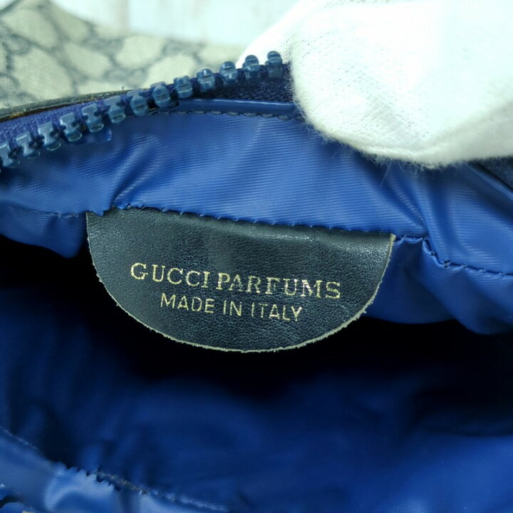 楽天市場】GUCCI グッチ パフューム ポーチ GG シェリーライン PVC 