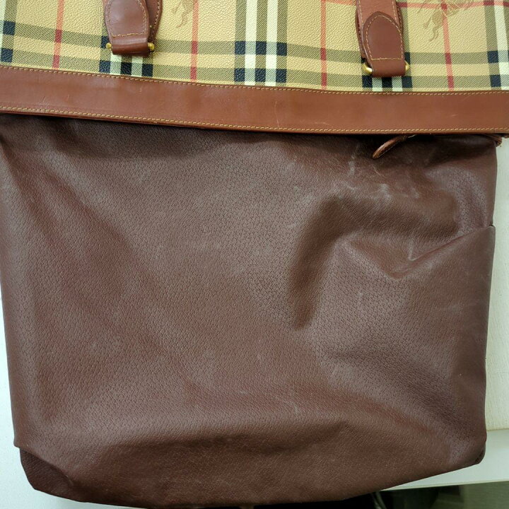 楽天市場】Burberrys バーバリー トートバッグ ノバチェック PVC 