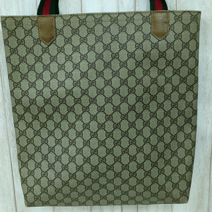 楽天市場】GUCCI グッチ GG柄 トートバッグ PVC アメリカ製 オールド 