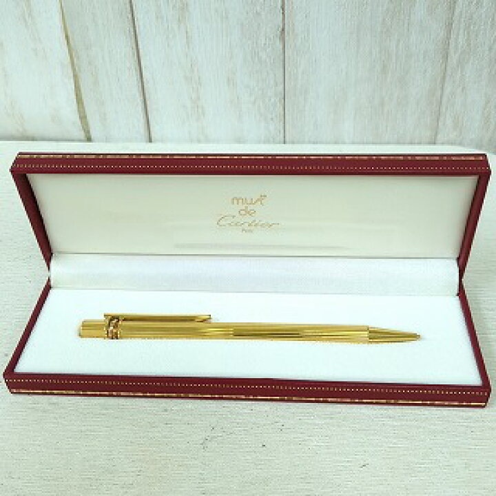 楽天市場】Cartier カルティエ シャープ ペンシル ゴールド シルバー 