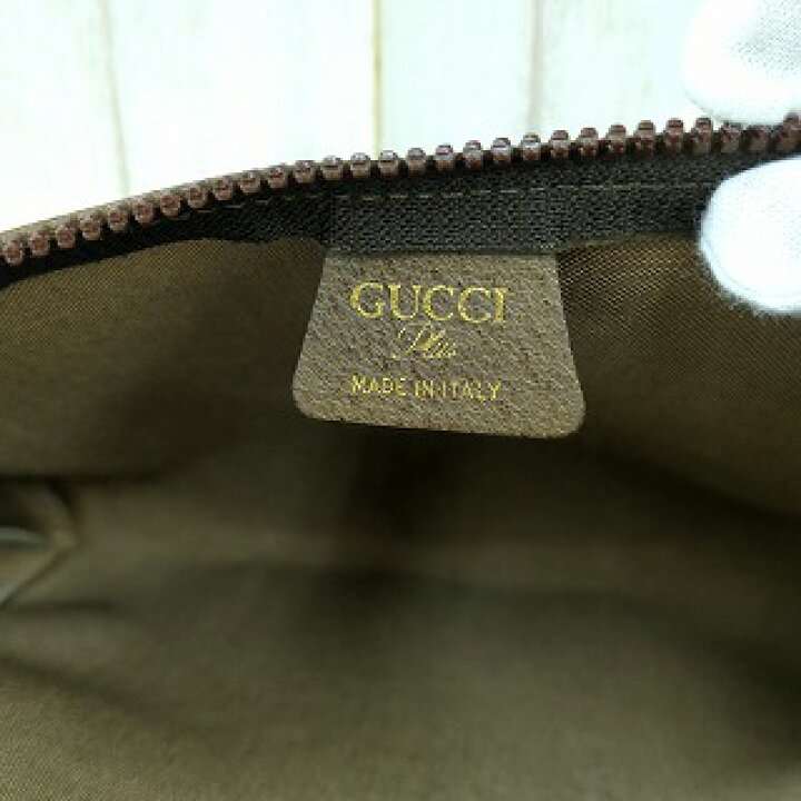 楽天市場】GUCCI グッチ プラス コスメ ポーチ PVC イタリア製 バッグ 