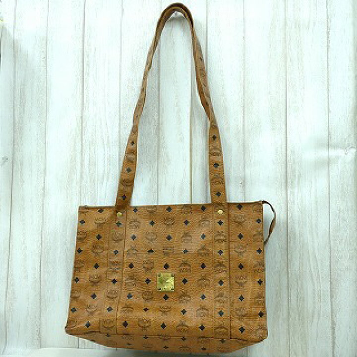 楽天市場】MCM エムシーエム レザー トート バッグ ヴィセトス柄 8505F 
