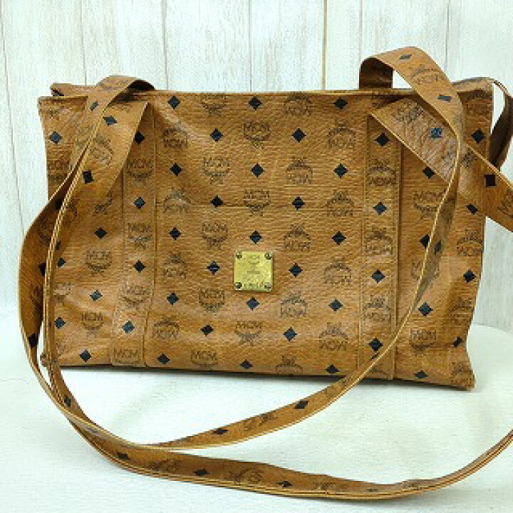 楽天市場】MCM エムシーエム レザー トート バッグ ヴィセトス柄 8505F 