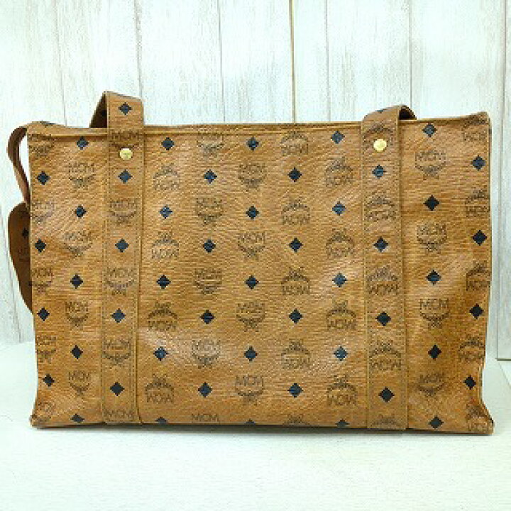 楽天市場】MCM エムシーエム レザー トート バッグ ヴィセトス柄 8505F 
