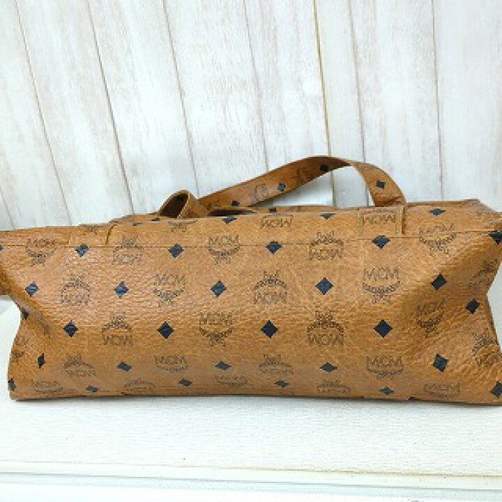 楽天市場】MCM エムシーエム レザー トート バッグ ヴィセトス柄 8505F 