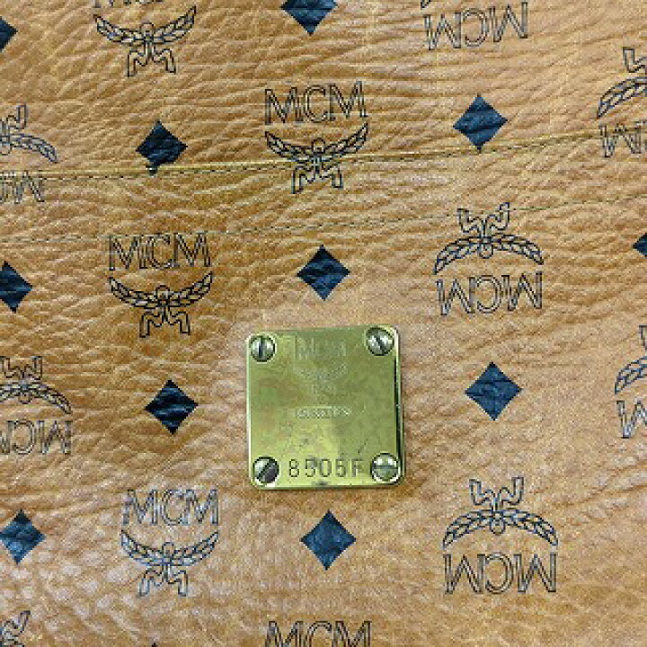 楽天市場】MCM エムシーエム レザー トート バッグ ヴィセトス柄 8505F 