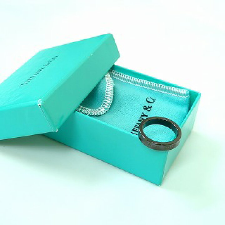 楽天市場】TIFFANY ティファニー 1837 チタン ナロー リング 指輪 11号 