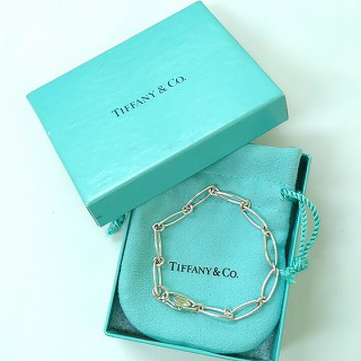 楽天市場】TIFFANY ティファニー チェーン ブレスレット シルバー925  