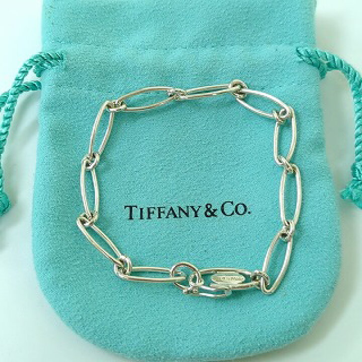 楽天市場】TIFFANY ティファニー チェーン ブレスレット シルバー925  