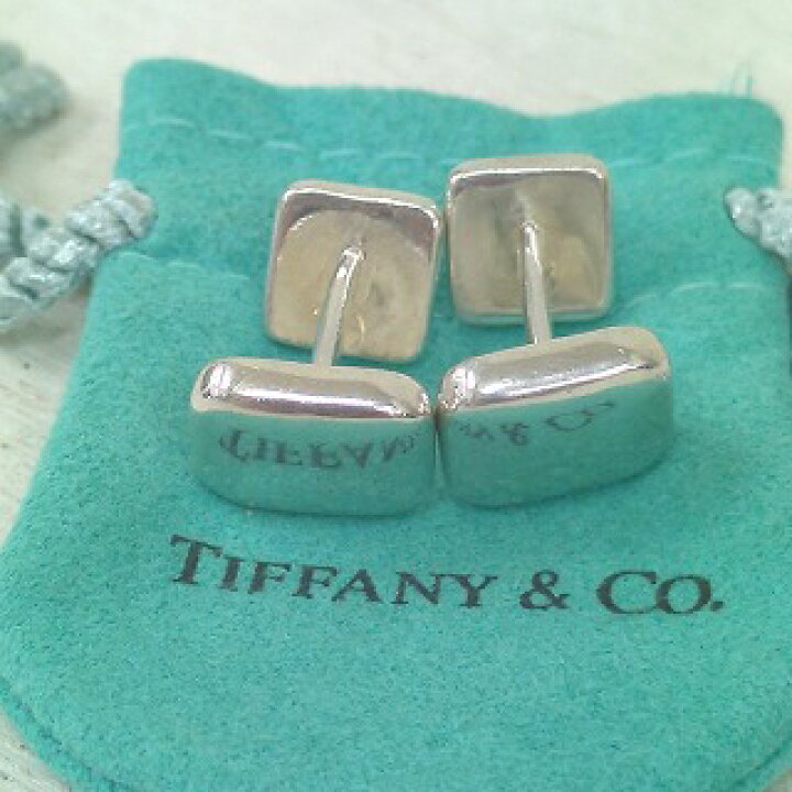 楽天市場】TIFFANY＆Co. ティファニー カフリンクス シルバー925  