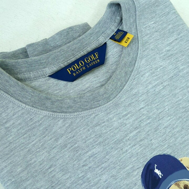 楽天市場】RALPH LAUREN ラルフローレン グレー ゴルフ ポロ ベア 