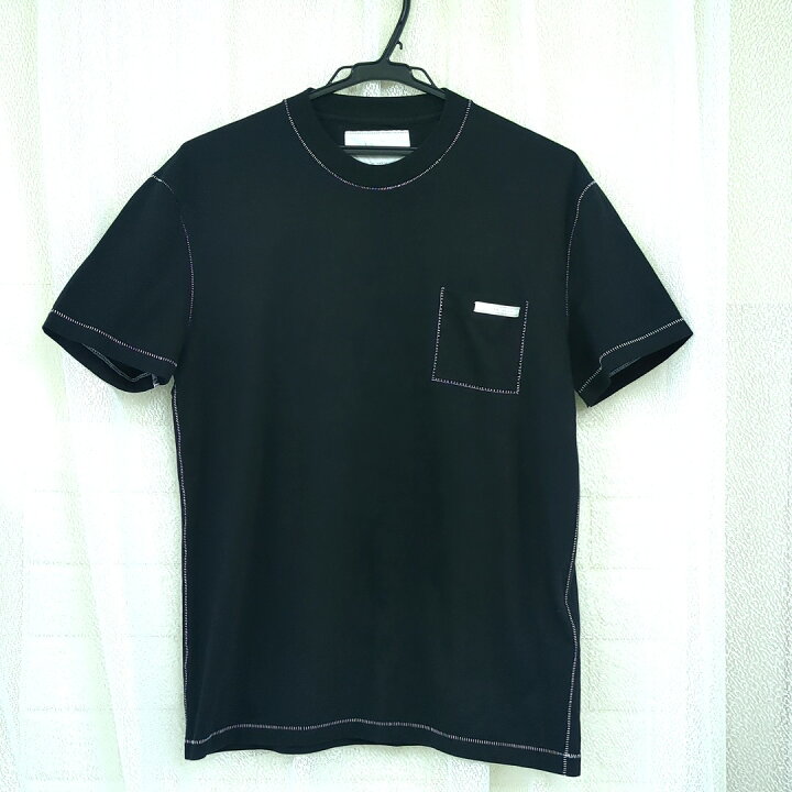 楽天市場】PRADA プラダ 100%コットン 半袖シャツ ブラック サイズM  