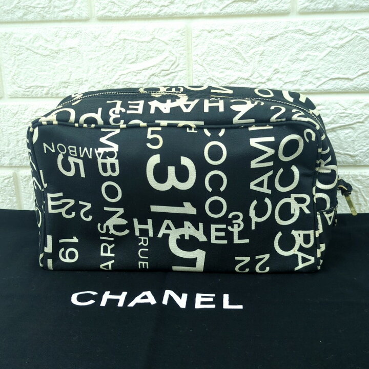 楽天市場】CHANEL シャネル ポーチ バイシー COCO ロゴ ココマーク 