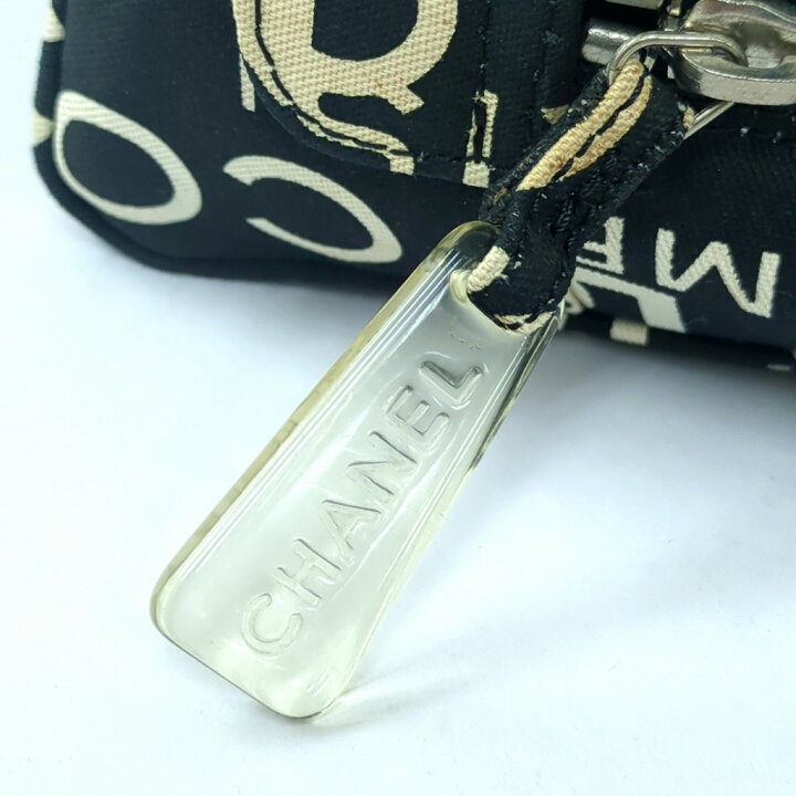 楽天市場】CHANEL シャネル ポーチ バイシー COCO ロゴ ココマーク 
