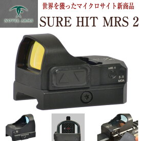 ノーベルアームズ 【NOVEL ARMS】 SURE HIT MRS2 DOTSIGHT サバイバルゲーム サバゲー 正規品 アメリカ警察特殊部隊 SWAT ELCAN SpecterDR Armament technology XOPTEX ドットサイト スコープ スナイパー 狙撃 シューティング COMBAT T1