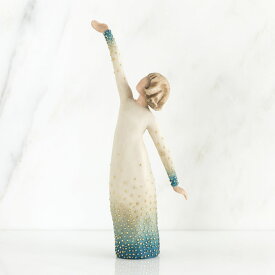 ウィローツリー彫像 Shine 輝き 21cm 大人の女性 ダンス 音楽 | おしゃれ 置物 彫刻 大人向け フィギュア 人形 インテリア スーザン・ローディ Willow Tree 正規輸入品