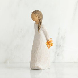 ウィローツリー彫像 For you あなたのために 13.5cm 少女 | おしゃれ 置物 彫刻 大人向け フィギュア 人形 インテリア スーザン・ローディ Willow Tree 正規輸入品