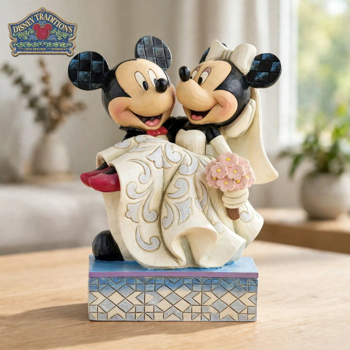 楽天市場】ミッキーとミニー 結婚式 ウェディング 16.8cm | ディズニー 