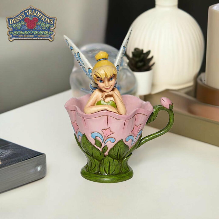 楽天市場】 ティンカーベル お花のカップ 16.5cm ピーターパン 