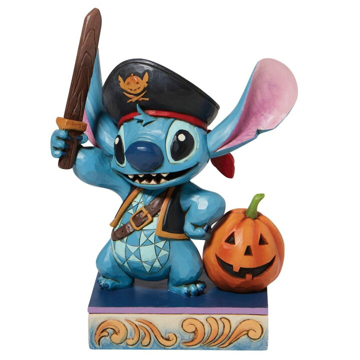 楽天市場 スティッチ 海賊 パンプキン 15 7cm ハロウィン Pirate Stitch ジム ショア ディズニー トラディションズ トラディション Jim Shore 正規輸入品 ウィローツリー専門店ドナティオ
