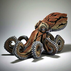 Edge Octopus 幅47.5x奥行30.5x26(cm) | 彫刻 置物 オブジェ フィギュア 動物 大きい リアル アート マット・バックリー 正規輸入品
