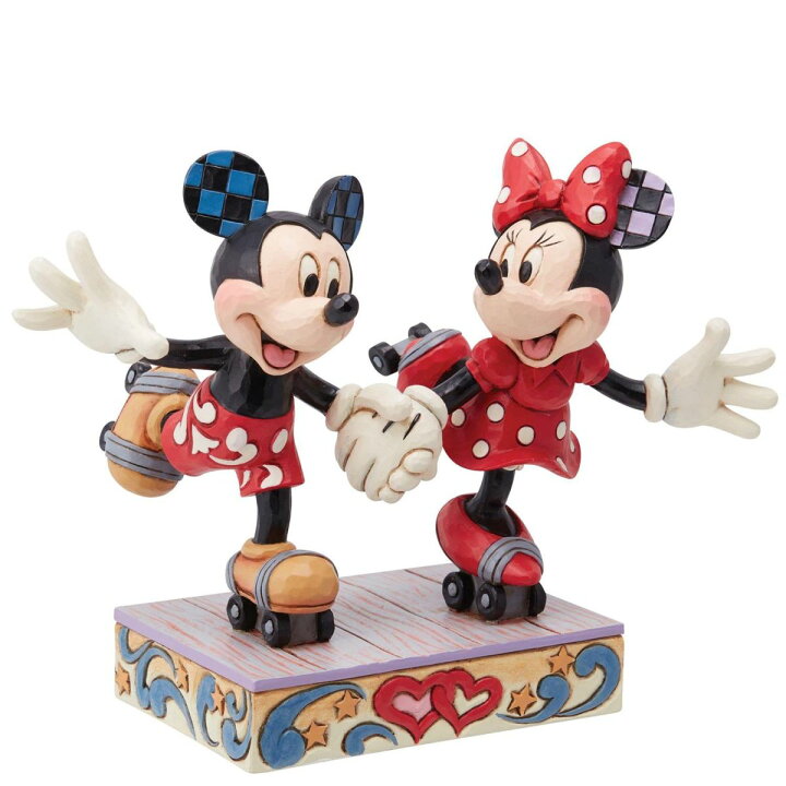 楽天市場】 ミッキー&ミニー ローラースケート 14cm | ディズニー 