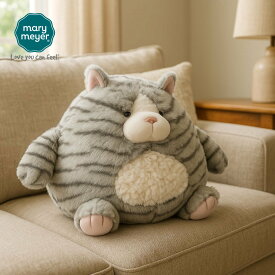 メリーマイヤー パファーナター キティ 25cm ネコ | ぬいぐるみ ナチュラルカラー 動物 どうぶつ ファーストトイ ベビー 赤ちゃん こども Mary Meyer 正規輸入品