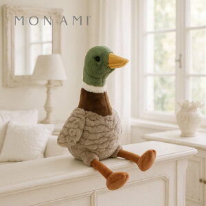 リバー マラード ダック 30cm アヒル | モナミ ぬいぐるみ 雑貨 アート デザイン かわいい ファーストトイ ギフト プレゼント Mon Ami 正規輸入品