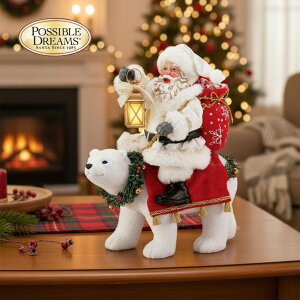 Polar Bear Express 25.5cm | �T���^ �T���^�N���[�X �l�` �u�� �t�B�M���A �N���X�}�X �z���f�[ Possible Dreams ���K�A���i