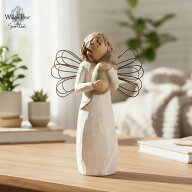 ウィローツリー天使像 With Affection - 愛をこめて 13cm ネコ | おしゃれ 置物 彫刻 人形 インテリア ス…