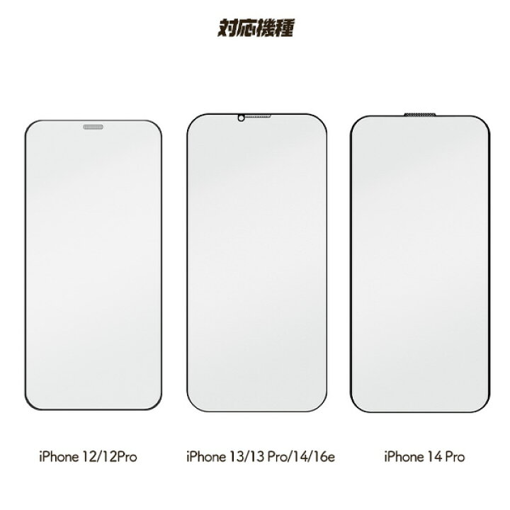 楽天市場】送料無料【 簡単ワンタッチ iPhone12-16用 ガラス保護 