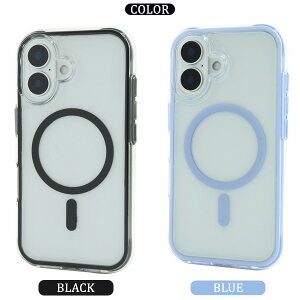 y iPhone 16 V[Yp MagSafeΉ ϏՌNAP[X ziPhone16 / iPhone16 Plus / iPhone16Pro / iPhone16 Pro MaxP[X ACtH16vX v}bNX Jo[ ACz16 \tgP[X n[hP