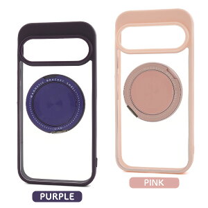 Google Pixel 10 / Google Pixel 10 Pro MagSafe�EPixelsnap�Ή� �X�^���h�@�\�t���o���p�[�P�[�X �������� �N���A�P�[�X ���� �X�g���b�v�z�[���t�� �O�[�O�� �s�N�Z�� �e�� �v�� 10�v�� �X�g���b�v�� �o�b