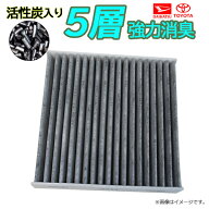 メール便送料無料 ダイハツ タント L375S L385S LA600S LA610S LA650S LA660S エアコンフィルター 5層 車…
