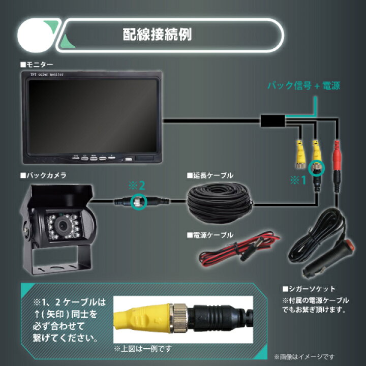 楽天市場】【レビュー特典あり】WBK9S 本州一律送料無料 バックカメラ 