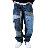 楽天市場】リメイク ワイド デニムパンツ（メンズファッション）の通販