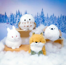 わたぽ ぬいぐるみ 新商品 内藤デザイン研究所 送料別 動物 フクロウ ウサギ キツネ シマエナガ どうぶつ かわいい 雪 ゆき 冬 キッズ 誕生日 正規代理店 プレゼント 女の子 男の子 おもちゃ ギフト 子供 しろ ぼうねこ 毛質 やわらかい キャット 母の日