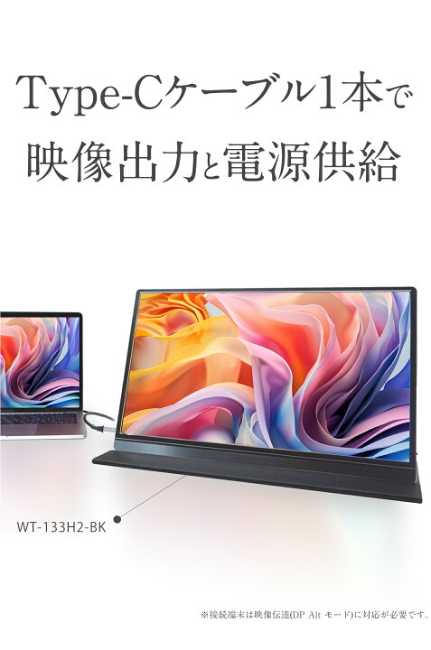 楽天市場】モバイルモニター ゲーミングモニター 13.3インチ 1080P 高 