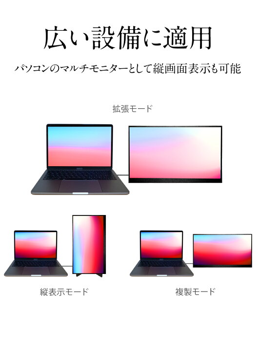 楽天市場】WINTEN モバイルモニター ゲーミング モニター 18.5インチ 