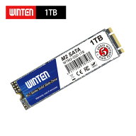 WINTEN SSD M.2 1TB【5年保証 送料無料】M.2 2280 SATA 3D NANDフラッシュ搭載 最大転送速度530MB/s 片面…
