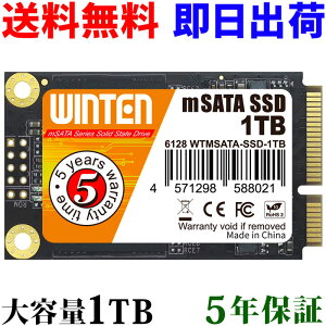 WINTEN SSD mSATA 1TBy5Nۏ zWTMSATA-SSD-1TB mSATA SATA 3D NANDtbV {pbP[W  ۏ؏t G[@\ ȓd Ռɋ ^SSD 6128